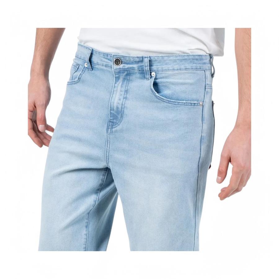 Jeans Hombre Ellus AM044702 Tiro Medio Bajo Celeste