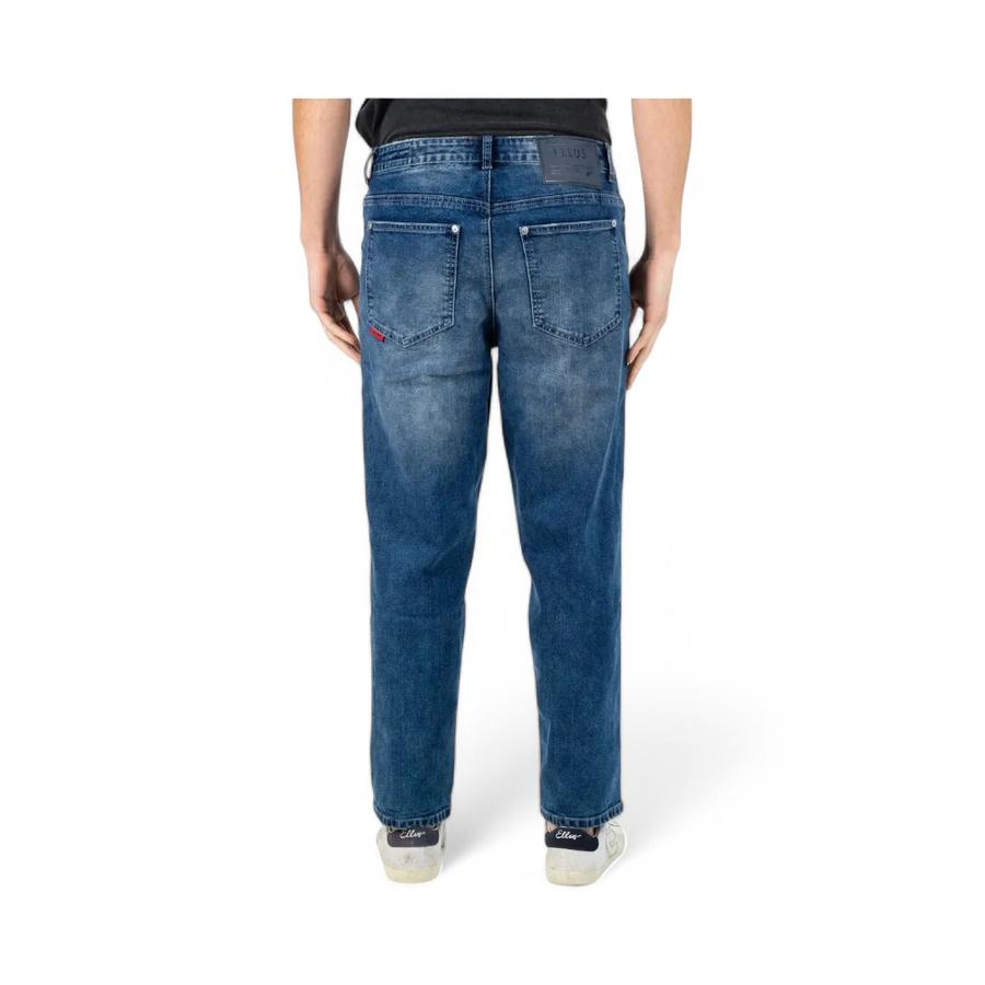Jeans Hombre Ellus AM044703 Tiro Medio Bajo Azul