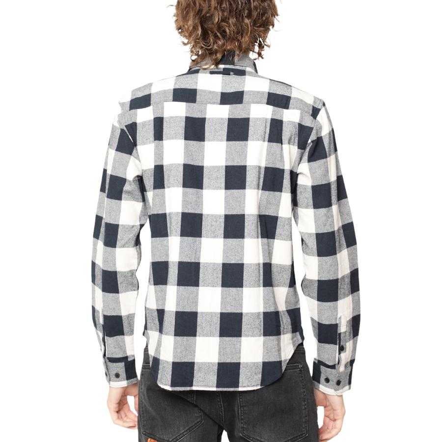 Camisa Ellus Leñadora Hombre Gris
