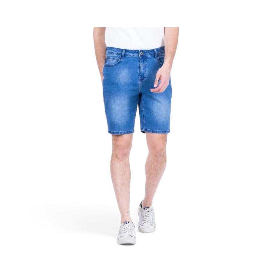 Short Hombre Ellus Bob Tiro Medio Celeste