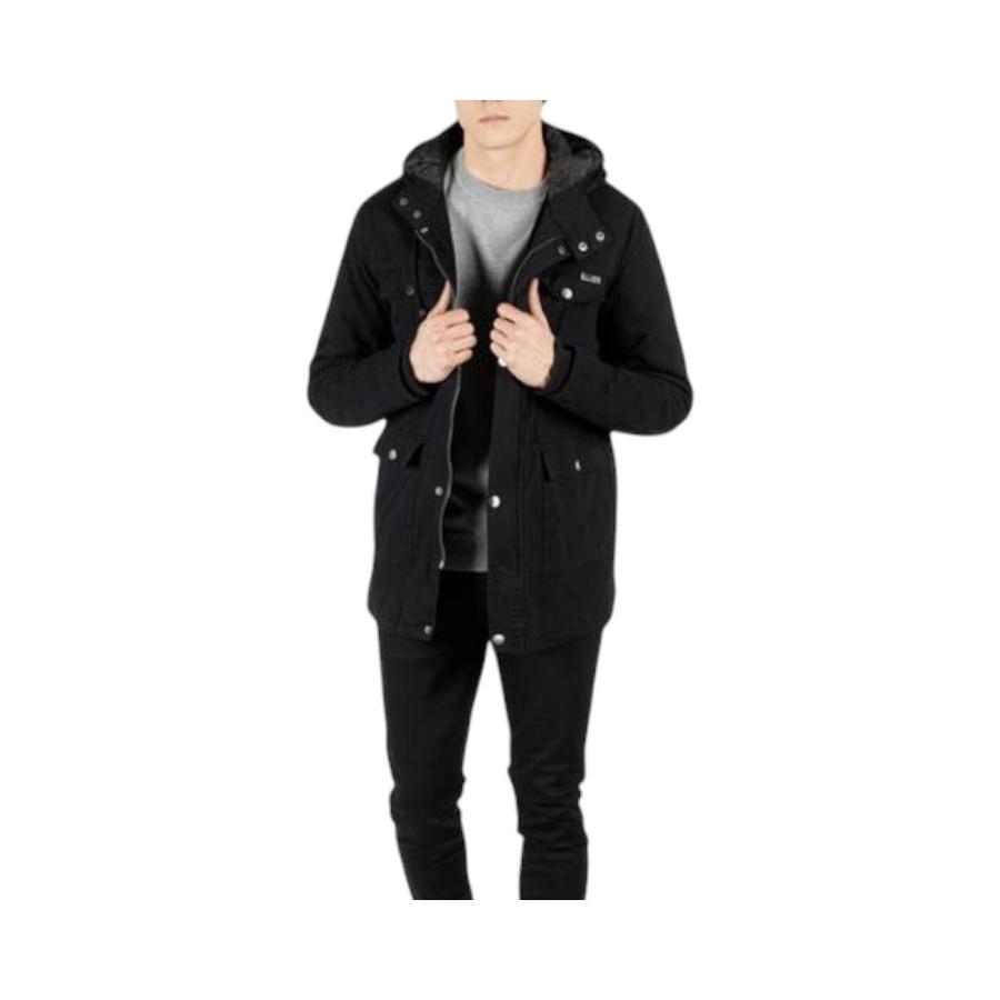 Chaqueta Casual Cazadora 3/4 Hombre Ellus Negro