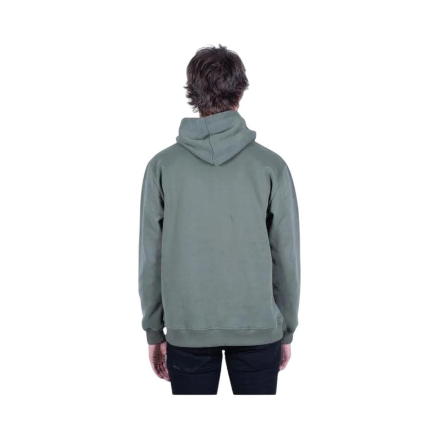 Polerón Ellus SML63920 Military Hoodie Verde Oscuro