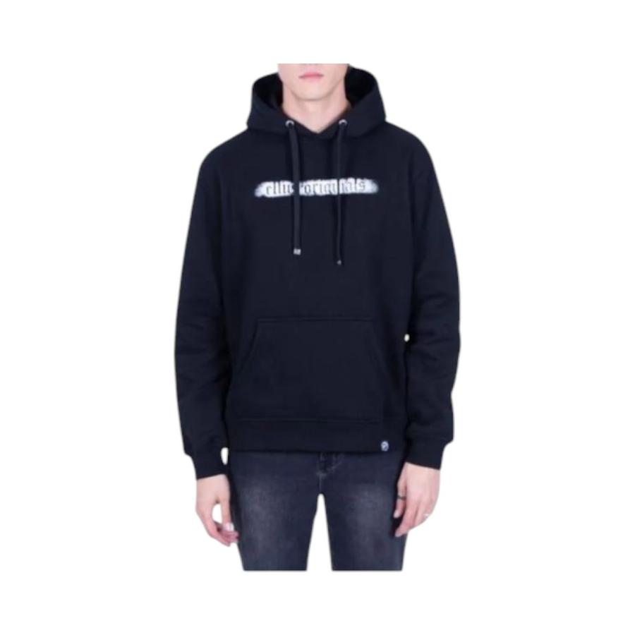 Polerón Ellus SML63921 Military Hoodie Negro