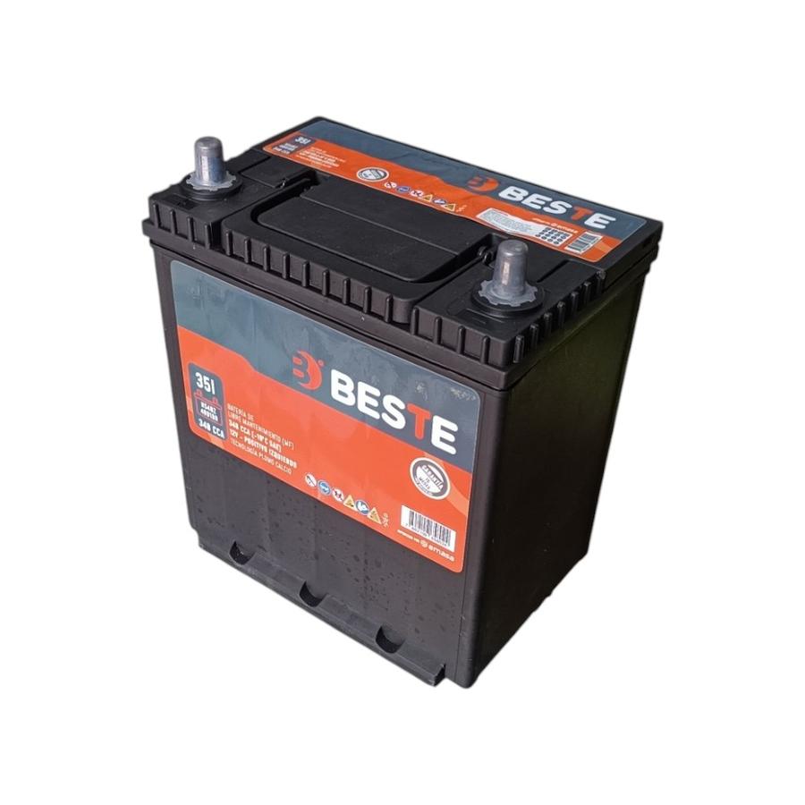 Batería Para Auto Beste 35 Amperes Positivo Izq. 12v 340CCA