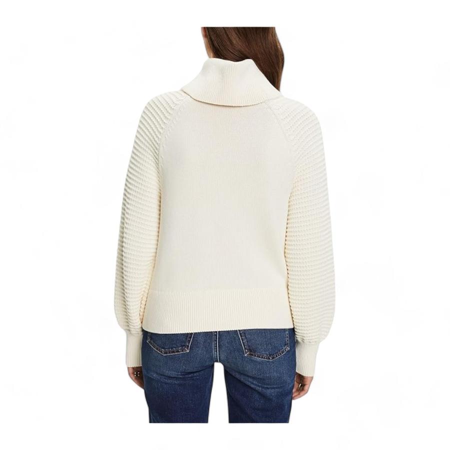 Sweater Cuello De Tortuga Mujer Esprit Crudo
