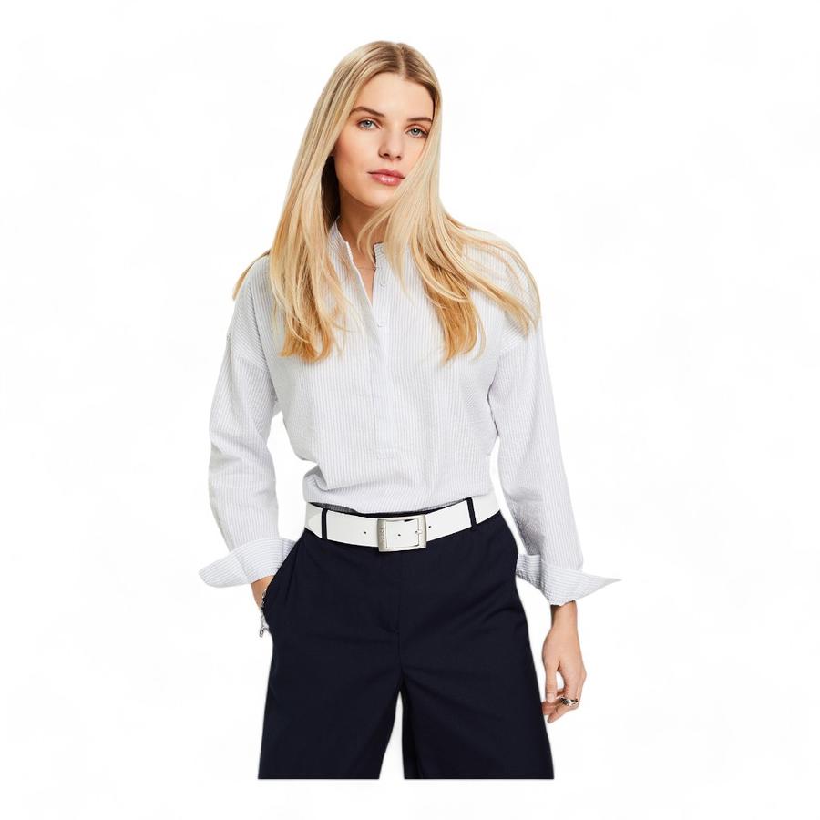 Blusa De Manga Larga Mujer Esprit Diseño Rayas