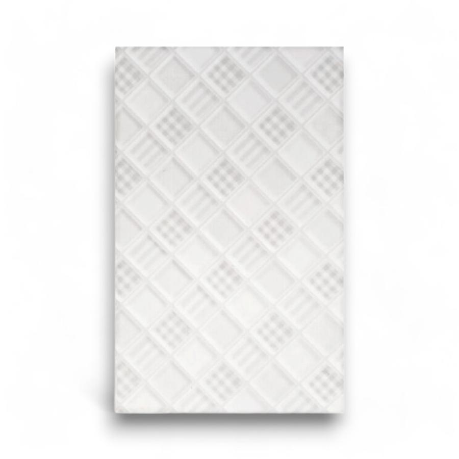 Cerámica Muro Interior New Geos Listones 20x30 Cm Blanco