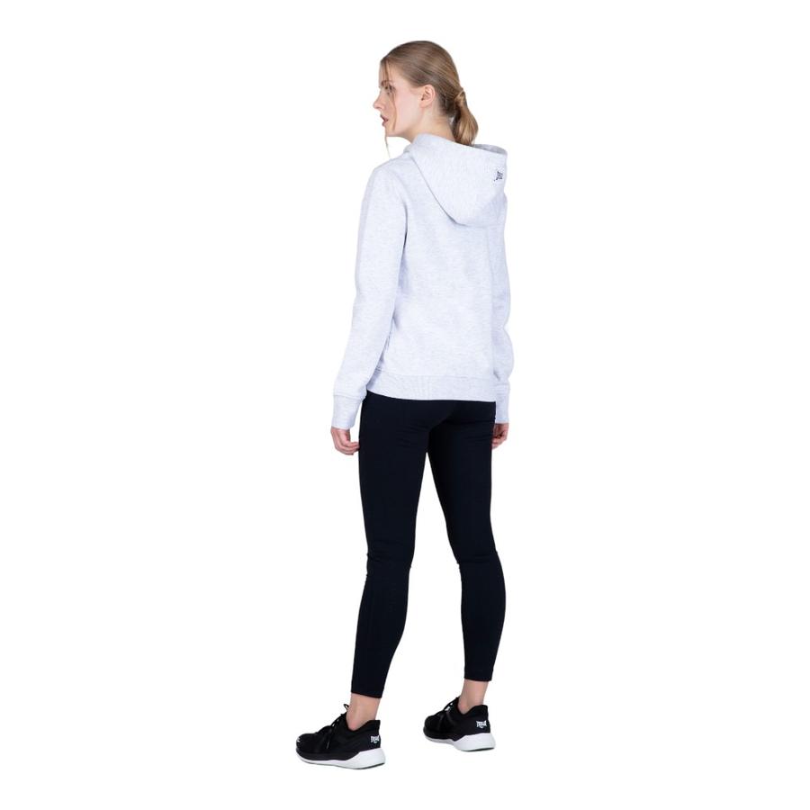 Poleron Basic Casual Mujer Everlast Two White Melange