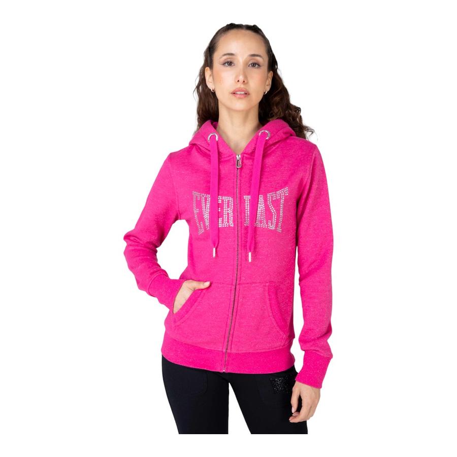 Chaqueta Mujer Everlast Sparkling Guinda