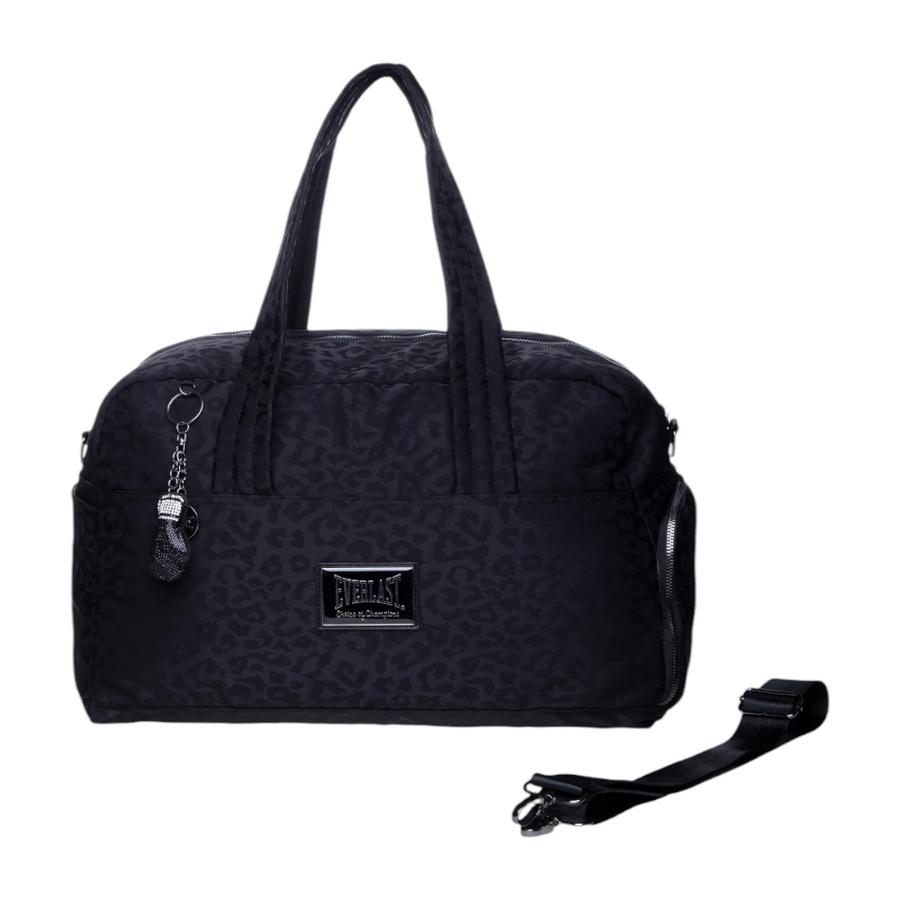 Bolso Gym Mujer Everlast Level Up Negro