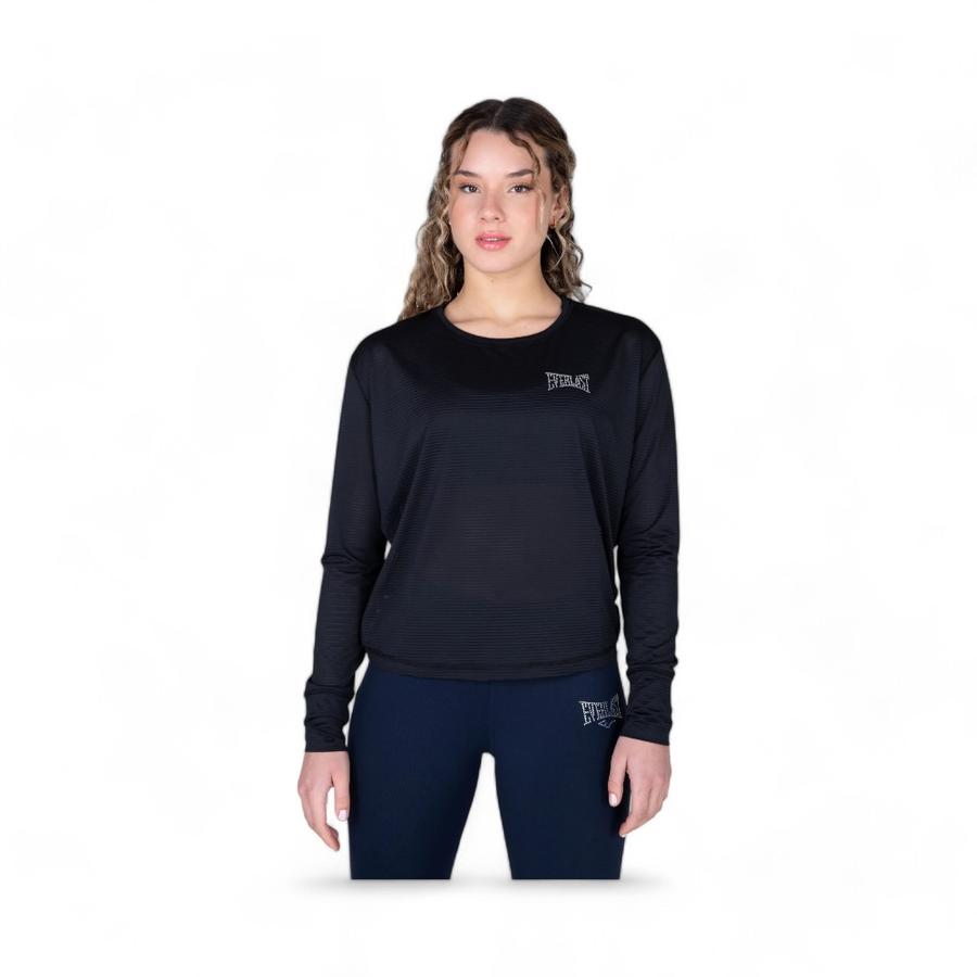 Polera manga larga deportiva mujer new arrivals