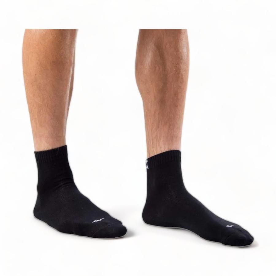Calcetines Hombre Everlast Quarter 3 Pares Negro