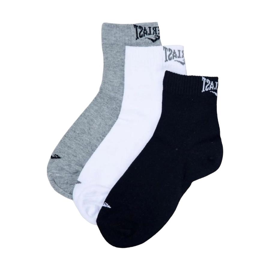 Calcetines Hombre Everlast Quarter 3 Pares Multicolor