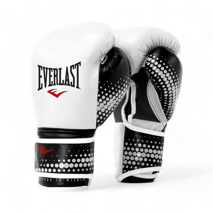 Guantes De Boxeo Everlast Spark Training 14 Onzas Blanco