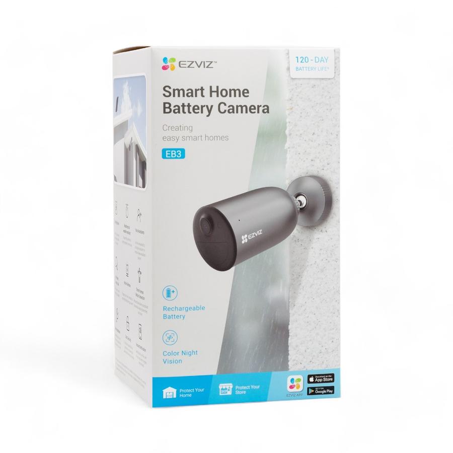 Cámara Seguridad Ezviz EB3 Wifi IP 2K Negro