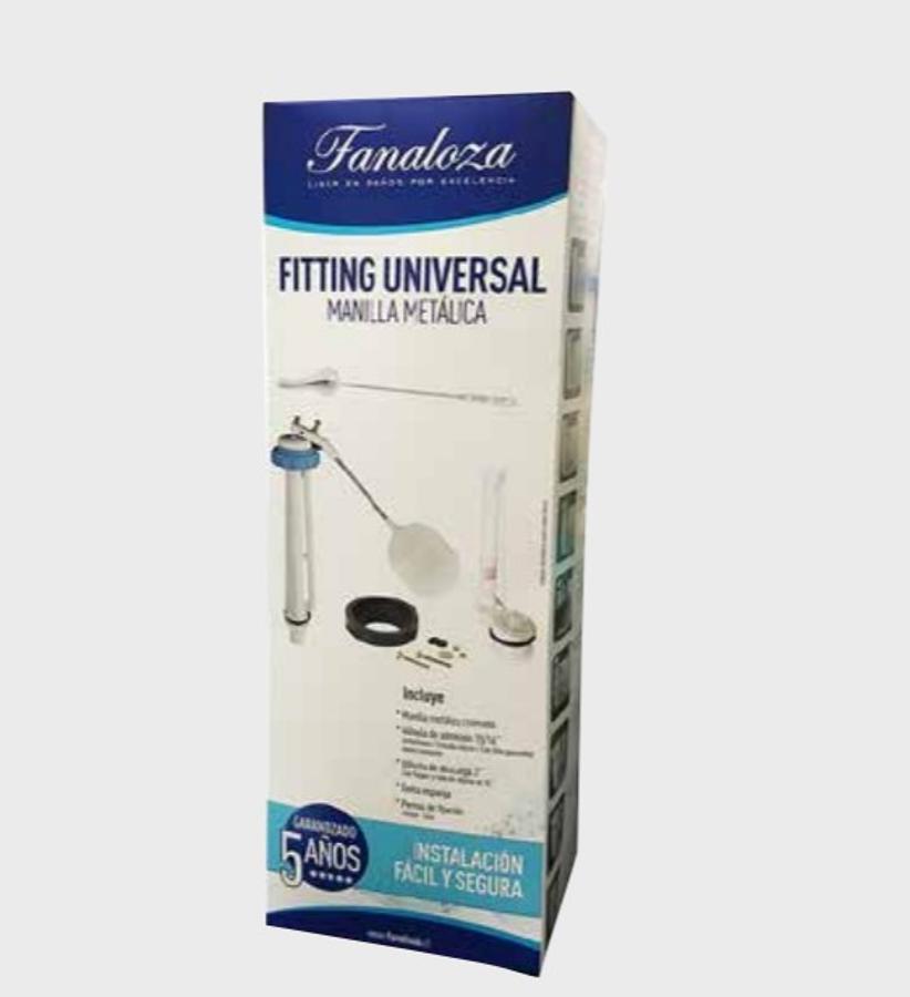 Fitting Universal Manilla Metalica Cromado