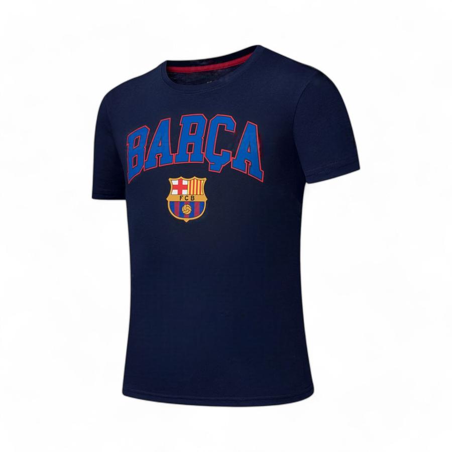 Polera Deportiva Hombre Barcelona FexPro Azul/Rojo