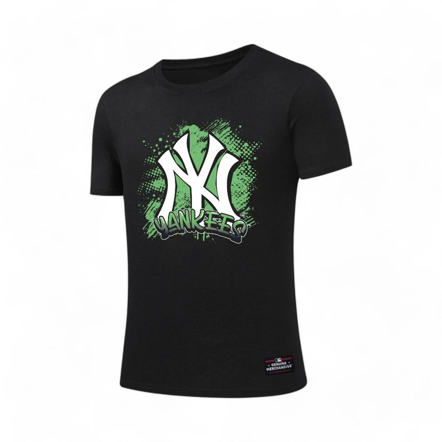 Polera Hombre MLB NY Yankees Negro/Verde