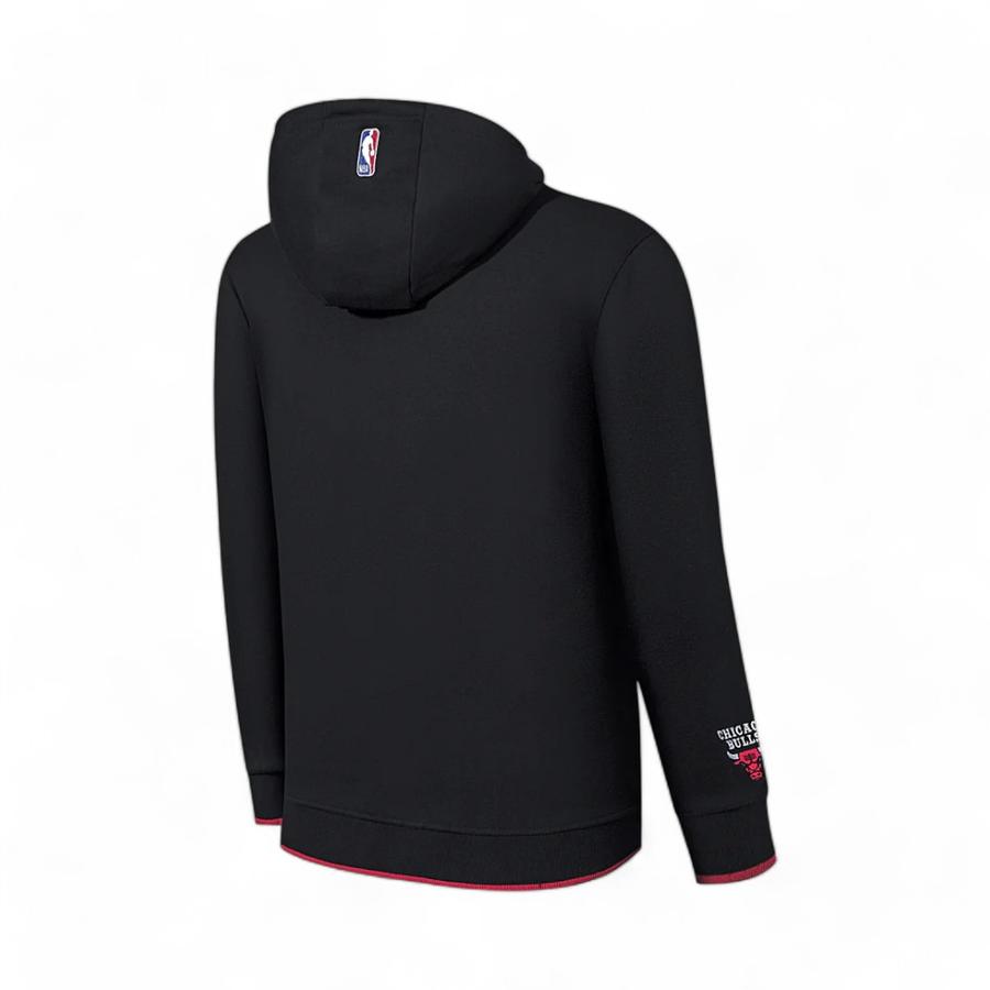 Polerón Hombre NBA Chicago Bulls Negro/Rojo