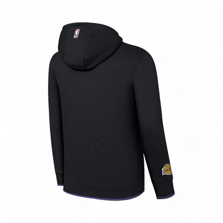Polerón Hombre NBA Core LA Lakers Hoodie Negro/Morado