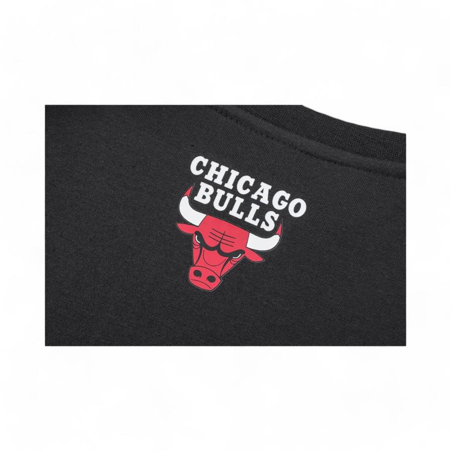 Polera Hombre NBA Core Chicago Bulls Negro