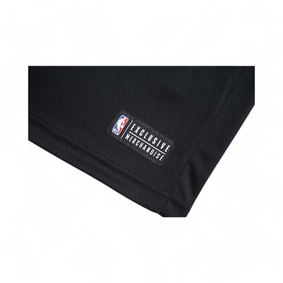 Camiseta Basketball Hombre NBA Logo Negro/Blanco