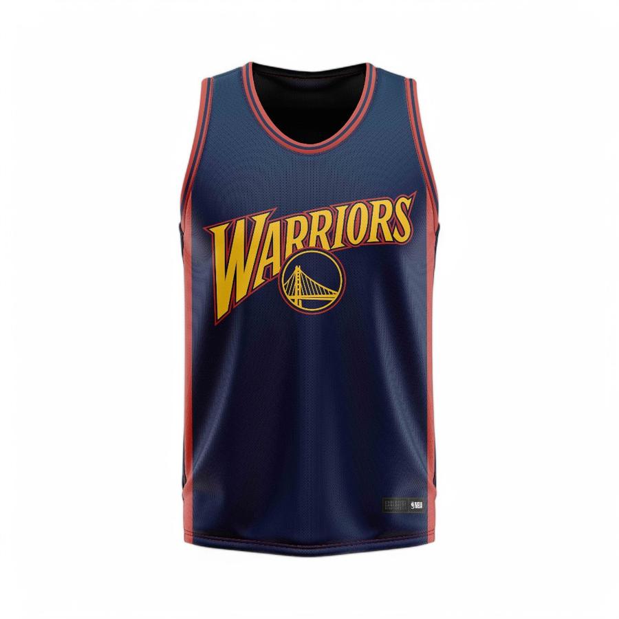 Camiseta Basketball Hombre Golden State Warriors Azul Marino