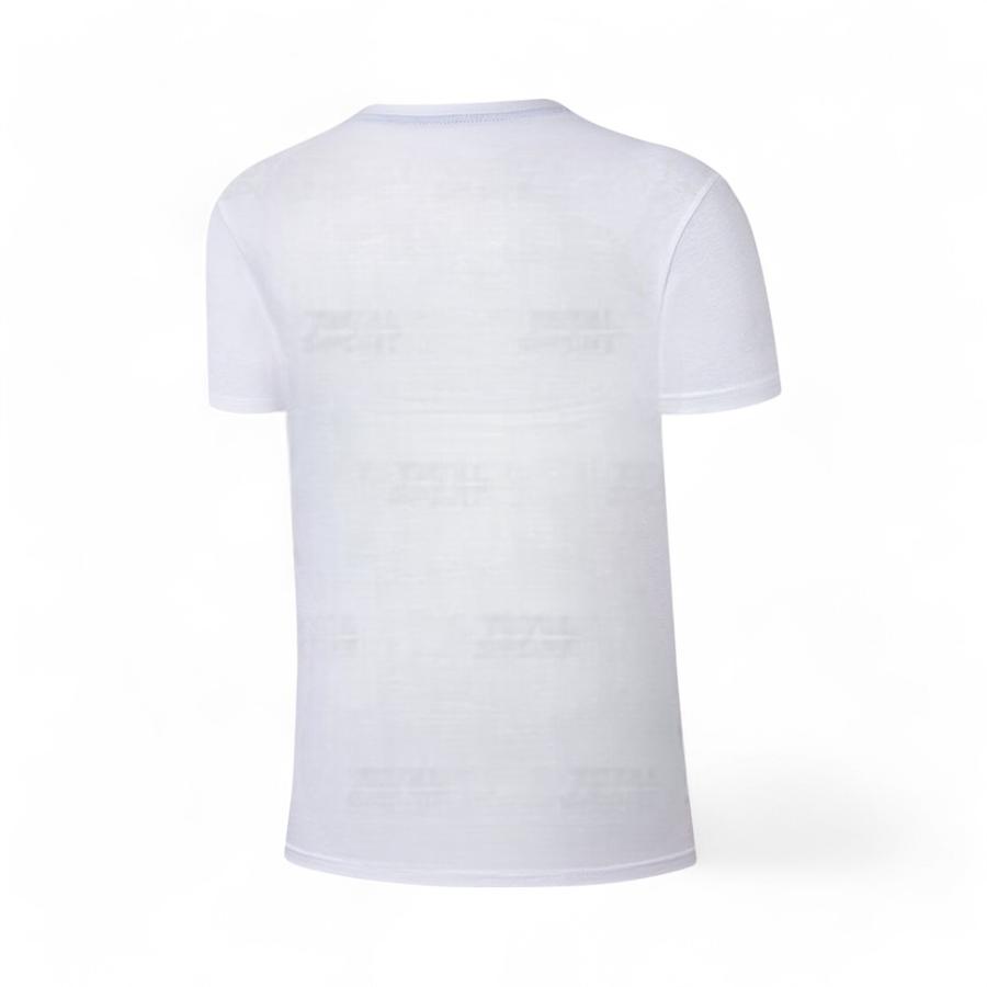Polera Deportiva Hombre Real Madrid CF Blanco/Azul
