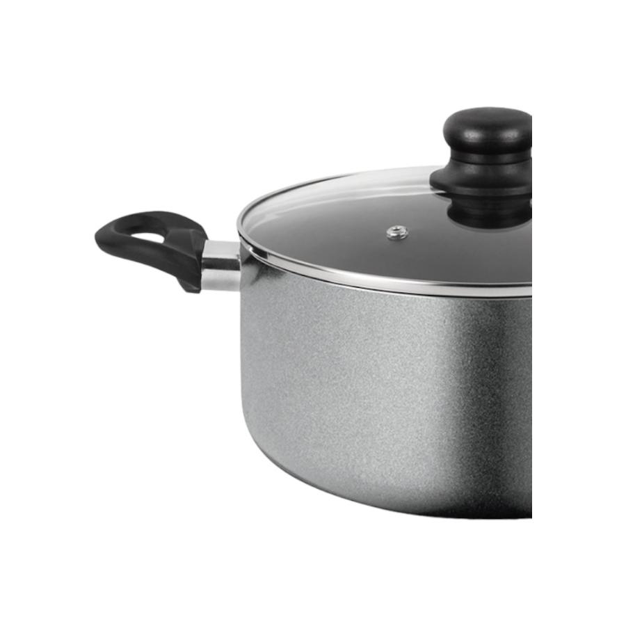 Cacerola Antiadherente 26Cm Fantuzzi Gourmet Negro