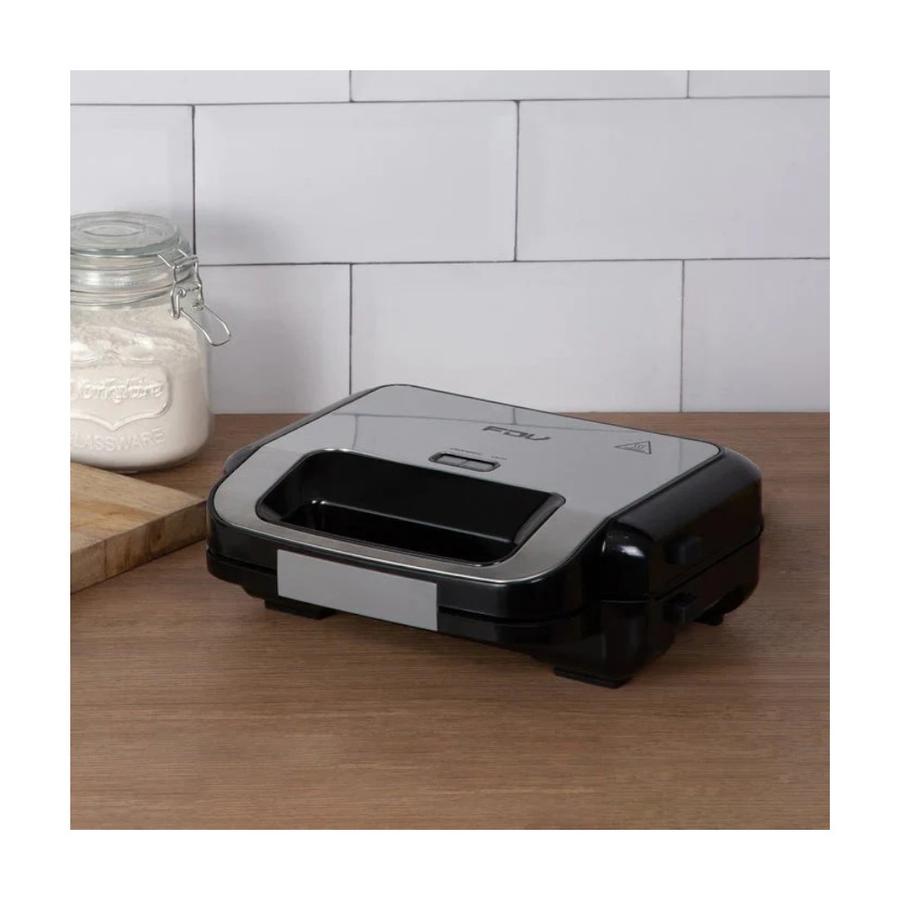 Waflera y Sandwichera FDV Press 850 W Plateado