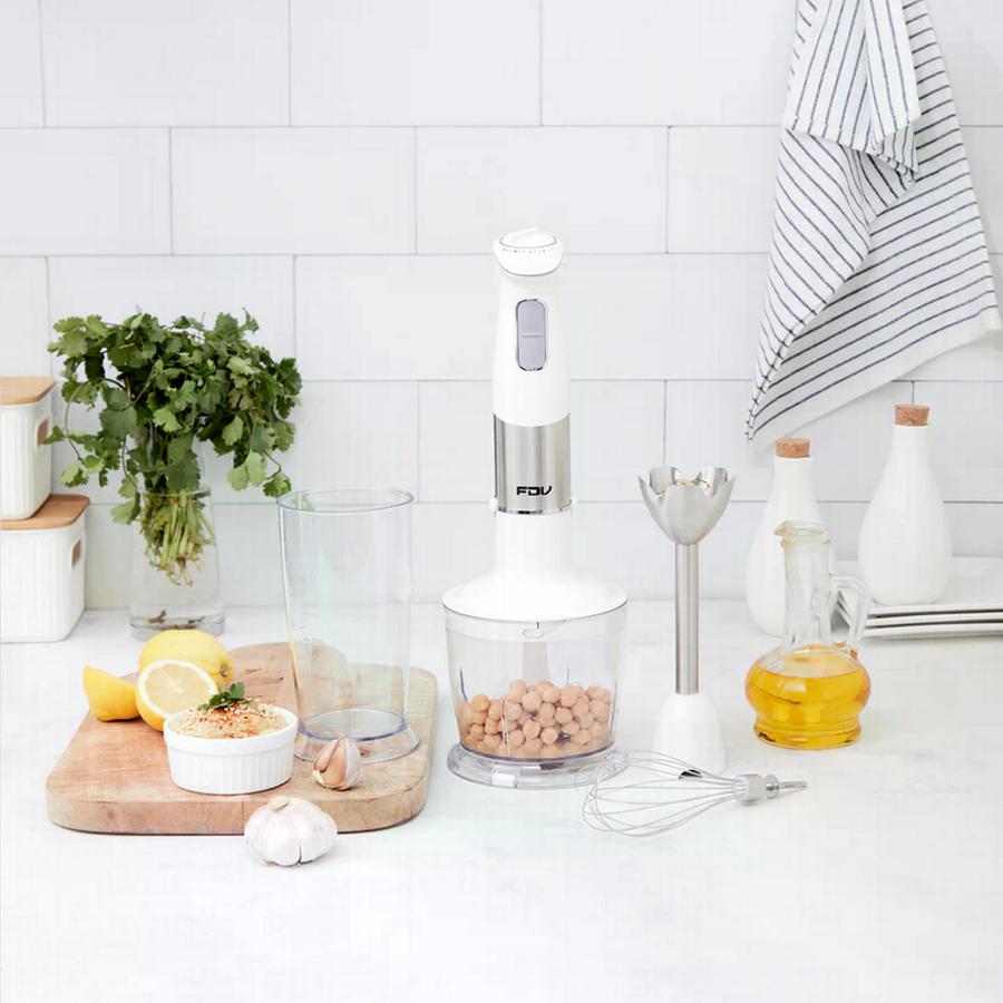 Licuadora De Mano Minipimer Breeze FDV Blanco