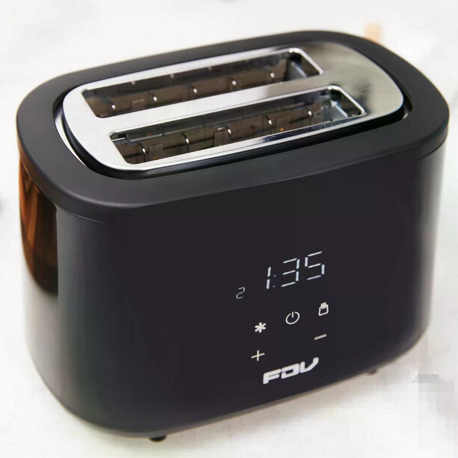 Tostador Touch 2 Rebanadas FDV Negro