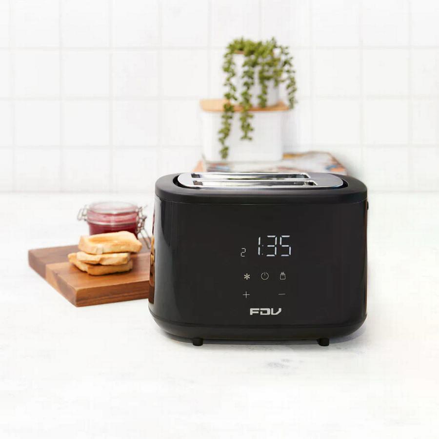 Tostador Touch 2 Rebanadas FDV Negro