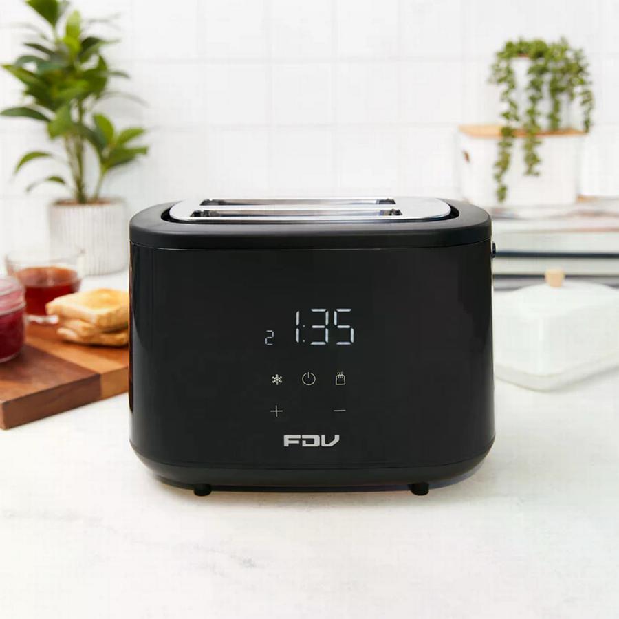 Tostador Touch 2 Rebanadas FDV Negro