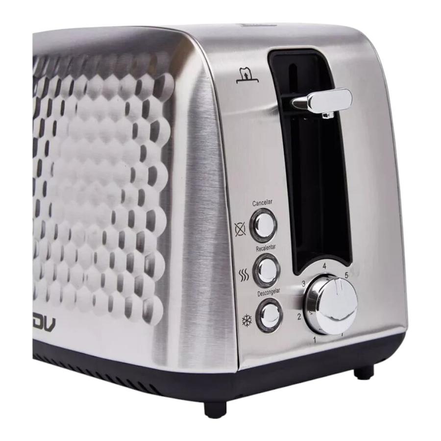 Tostador Steel 950W FDV 15344