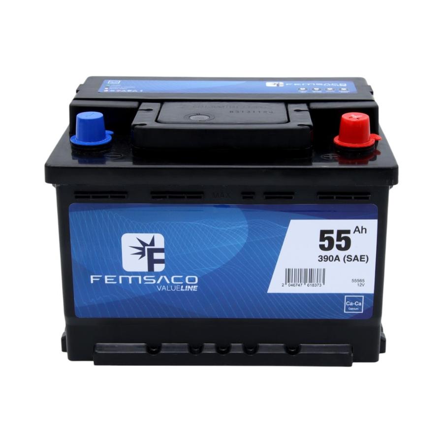 Batéria De Auto Femsaco 618373 55Amp 390A Positivo Derecho