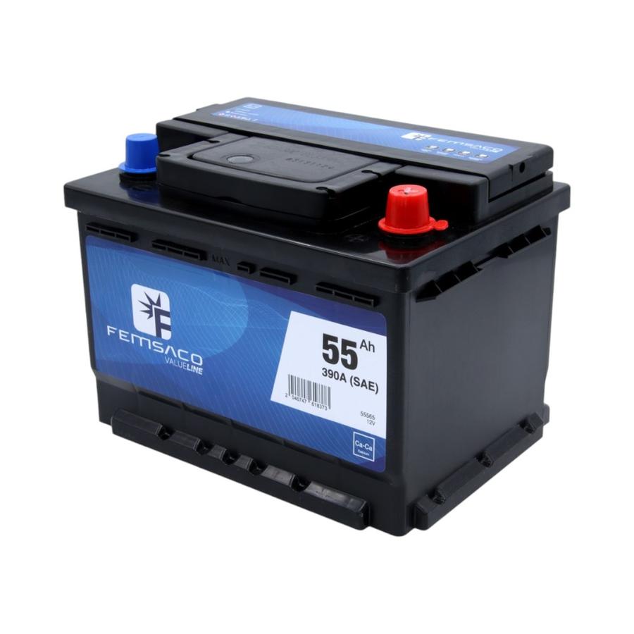 Batéria De Auto Femsaco 618373 55Amp 390A Positivo Derecho