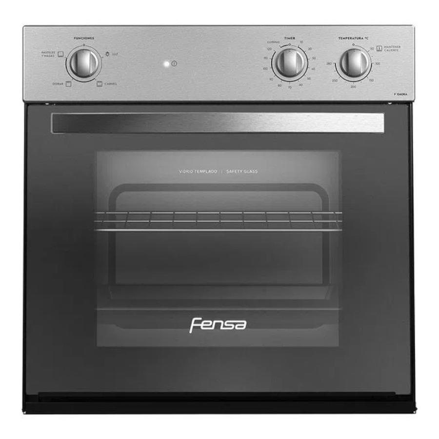 Horno Empotrable Eléctrico 66 Litros Fensa F1060R Inox