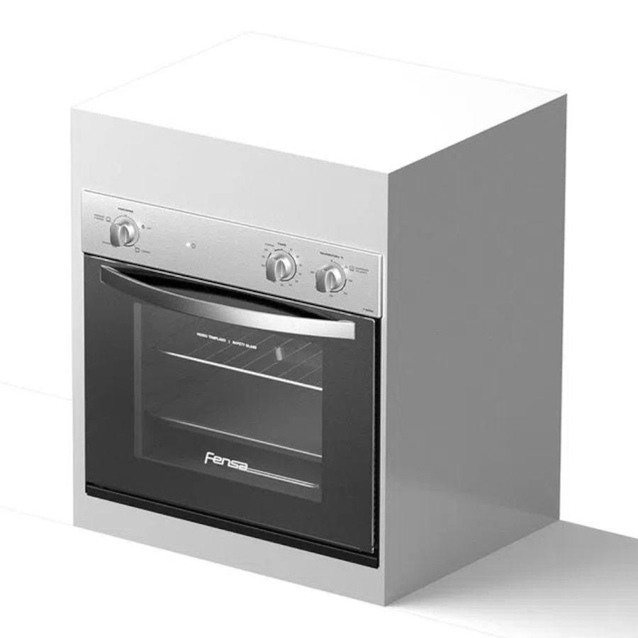 Horno Empotrable Eléctrico 66 Litros Fensa F1060R Inox
