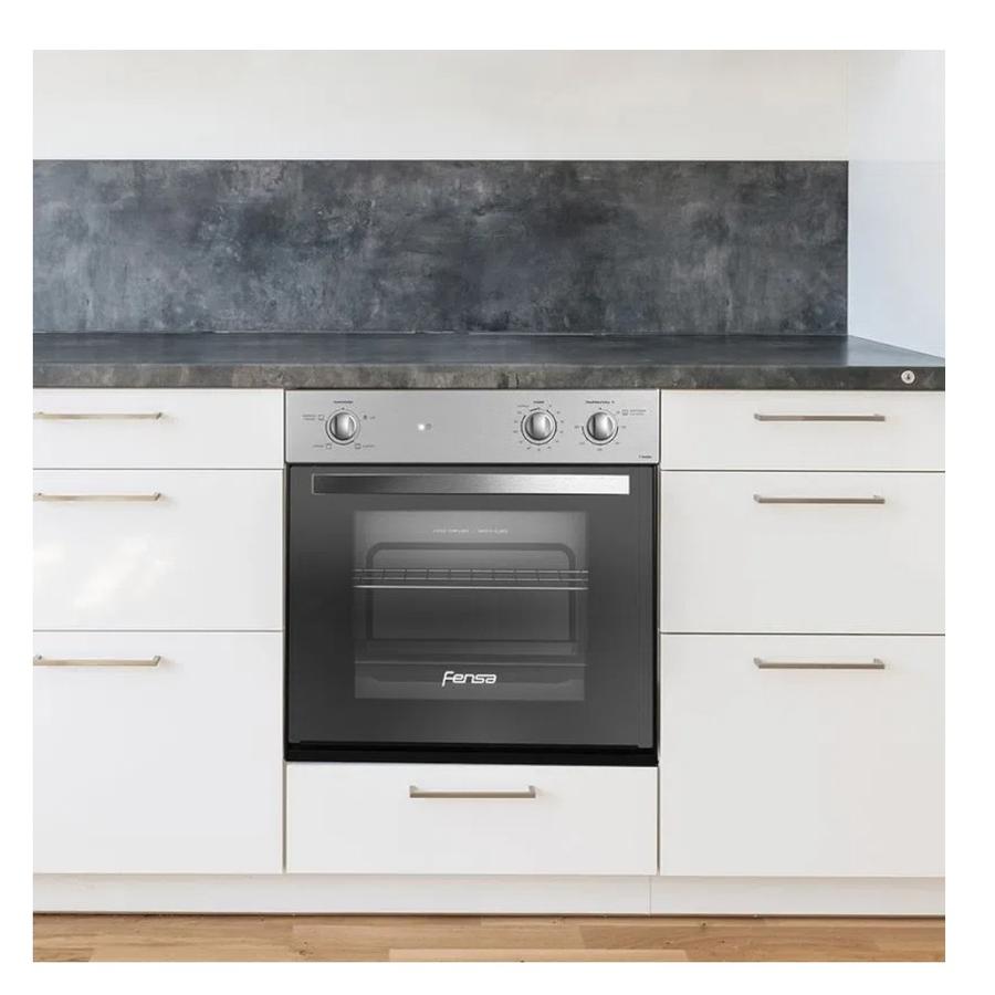 Horno Empotrable Eléctrico 66 Litros Fensa F1060R Inox