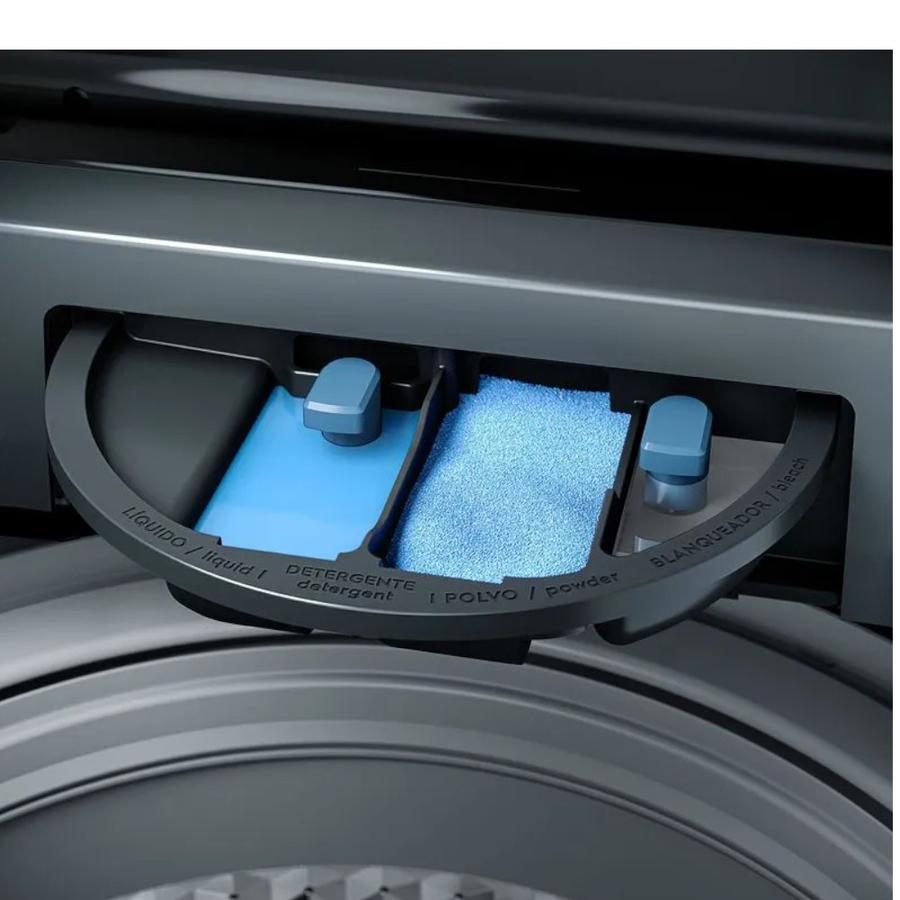 Lavadora Automática 21Kg Fensa Premium Care 21 Onix Gris