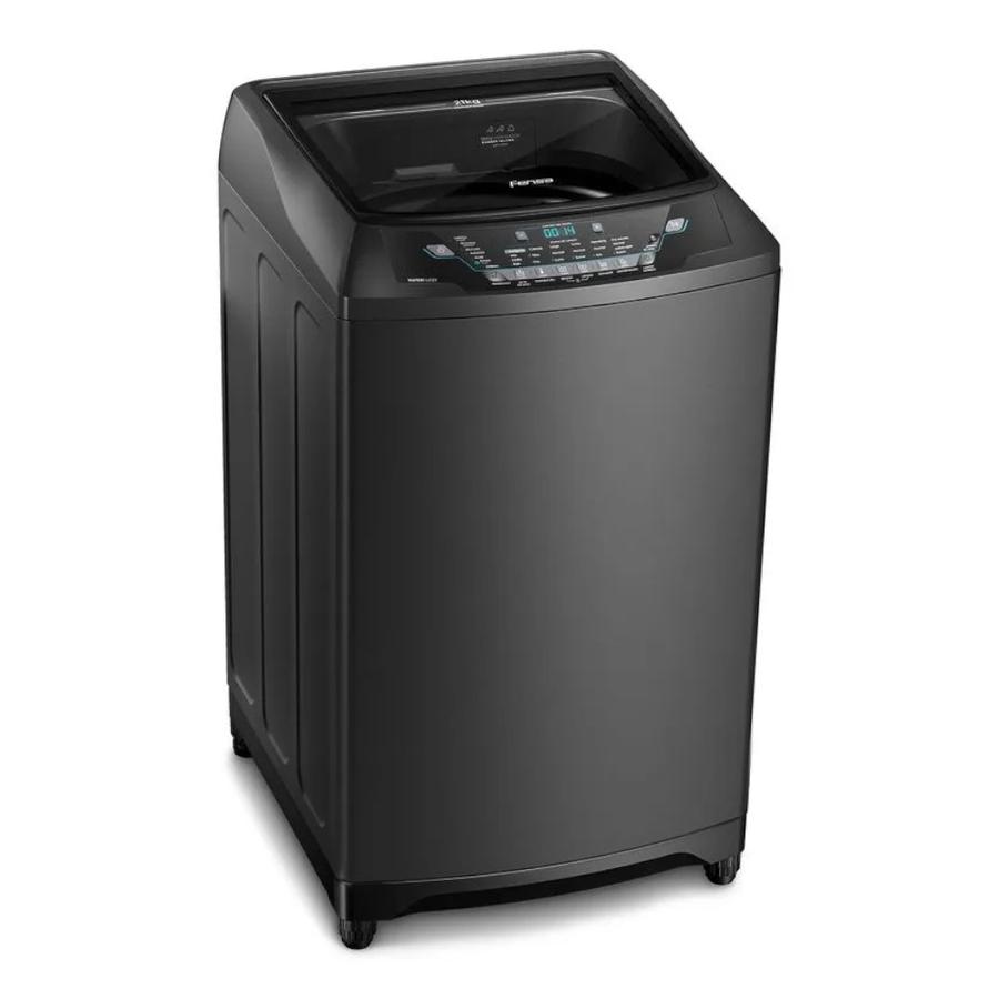 Lavadora Automática 21Kg Fensa Premium Care 21 Onix Gris