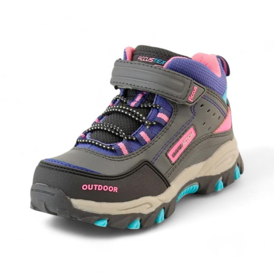 Zapatillas Outdoor Ficcus Tex Kids Niña Gris