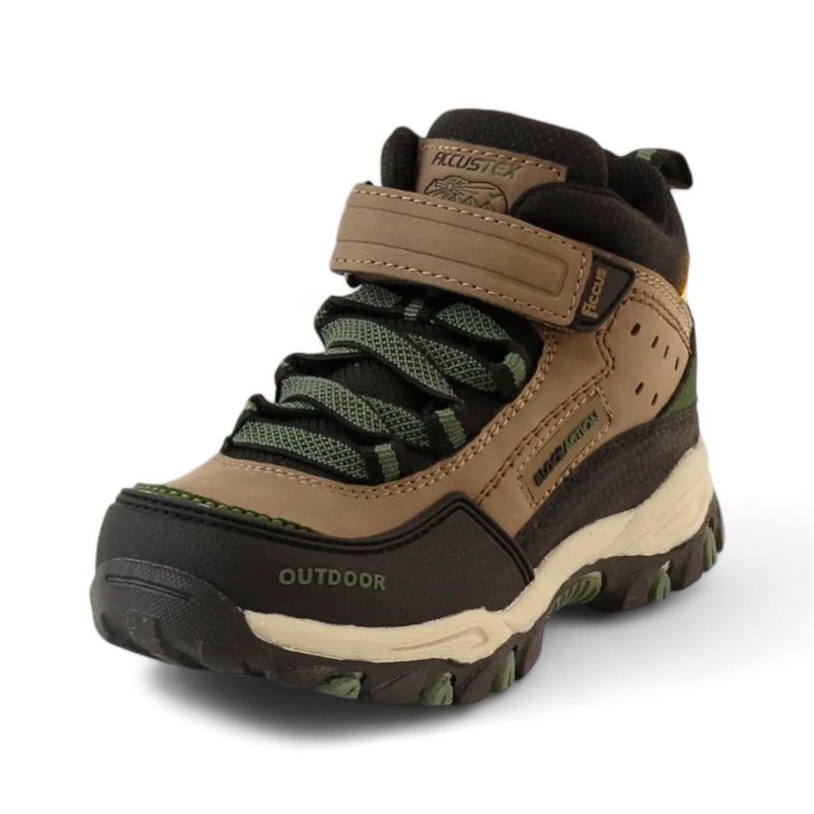 Zapatillas Outdoor Ficcus Tex Kids Niño Cafe