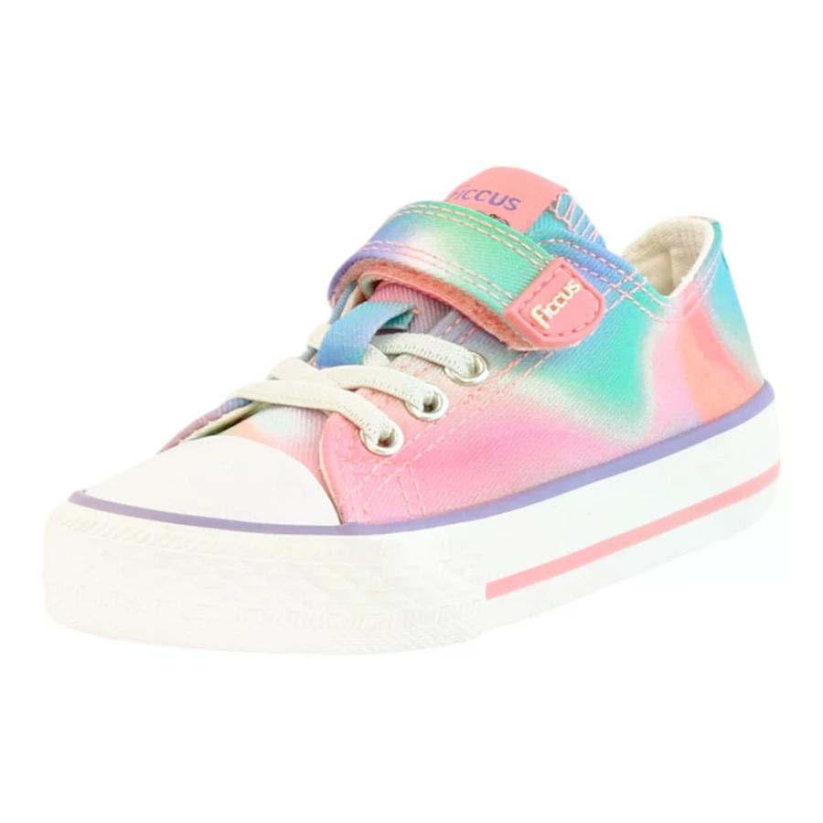 Zapatillas Urbana Velcro Elástico Ficcus Kids Niñas