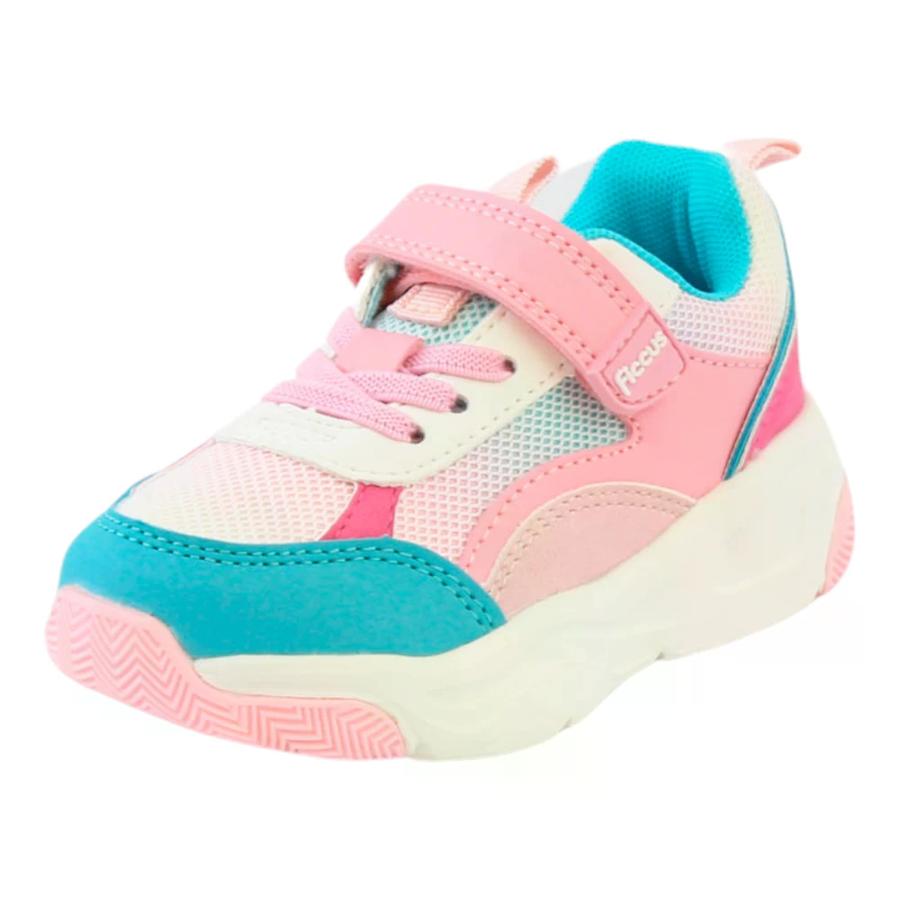 Zapatillas Sport Velcro Elástico Ficcus Kids Niñas