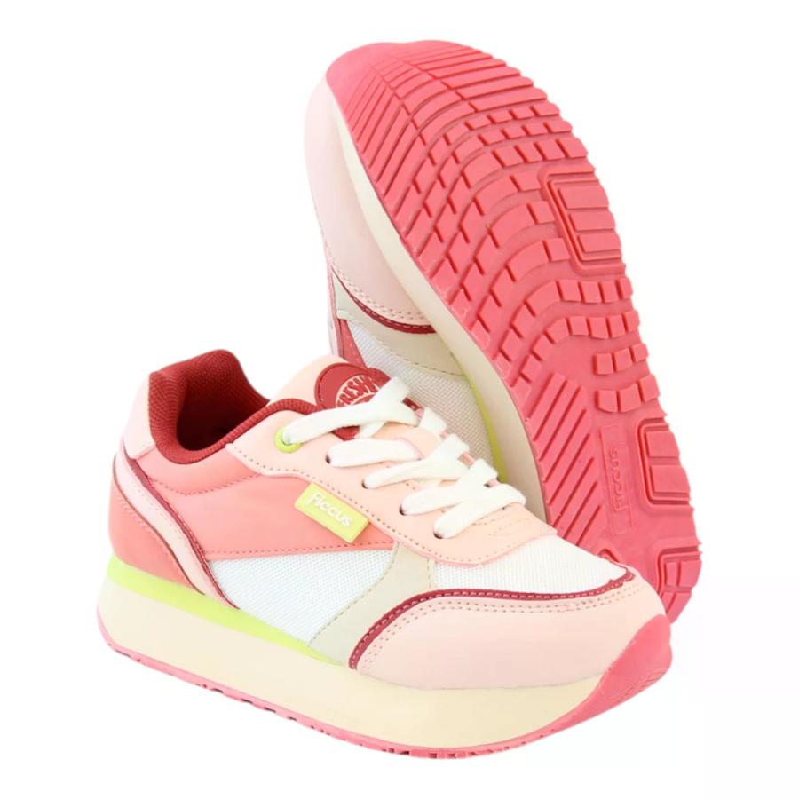 Zapatillas Sport Velcro Elástico Ficcus Junior Niñas