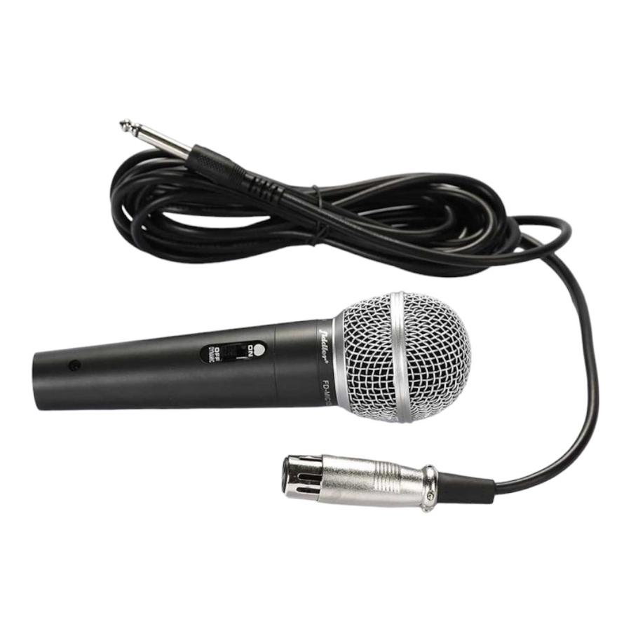 Micrófono Alámbrico Fiddler FD-MIC Negro