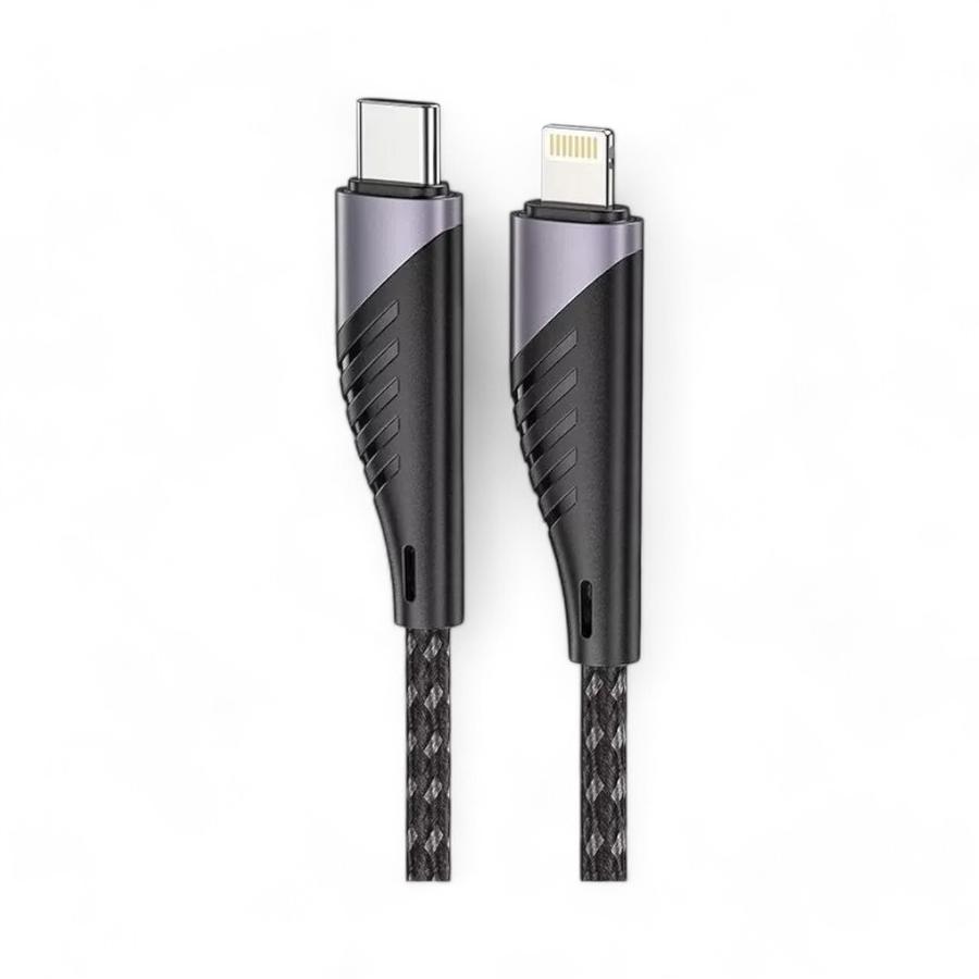 Cable De Carga Fiddler Lightning A USB-C 20W 1.2 Metros