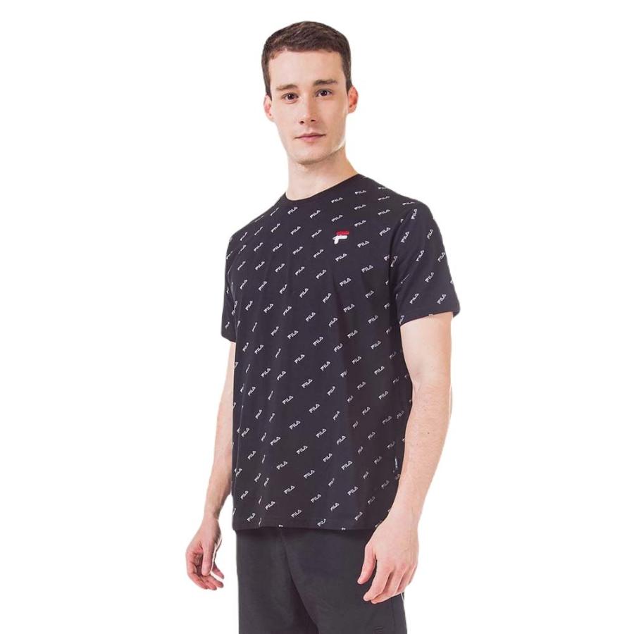 Polera Fila Hombre Negro